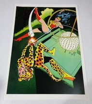 Original 1978 Wonder Woman DC Comics pin-up poster:1970s/JLA all star movie hero - $37.81