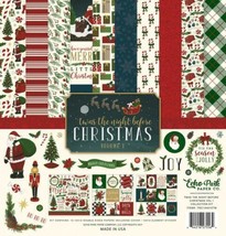 ECHO PARK 12X12 PAPER COLLECTION KIT CHRISTMAS-Twas The Night Before Chr... - $16.20 CAD