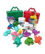 Vintage 1980s/90s McDonald&#39;s Toy Lot 20 Pieces Lunchbox Mirror Helicopter - $29.09