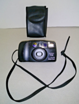Pentax Espio 738G 35mm Point &amp; Shoot Film Camera w/ Case TESTED WORKING - $32.71