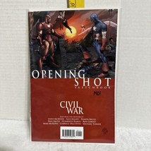 Marvel Civil War Opening Shot Sketchbook DF Signed Morry Hollowell Signe... - $18.79