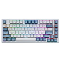 Ep75 75% Mechanical Keyboard, Hot Swap Bt5.0/2.4G/Usb-C Wired Gaming Keyboard, W - £95.11 GBP