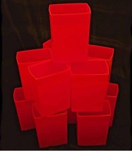 Red Luminary Box Light Set - Tea Lights - 1 Set - Christmas / Winter Holiday - £118.64 GBP