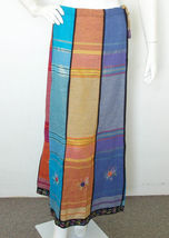 PS32 Bohemian Peasant Embroidered Boho Patchwork Full Long Maxi Skirt - ... - $24.90