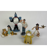 5 x Disney Aladdin Figure Toy Lot Of 5 Cake Toppers PVC Figurine - Large... - $27.12 CAD