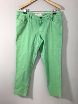 Aventura Womens size 16 Casual pants organic cotton blend Light Green Sk... - £13.34 GBP