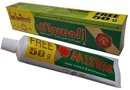 2x miswak tooth brush معجون سنان سواك - $18.00