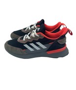 Adidas Rapidarun Elite Running Athletic Shoe Black Brown Orange Mens Size 6 - £28.23 GBP