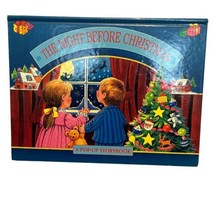 The Night Before Christmas A Pop Up Story Book Vintage 1996 Hardcover Grandreams - £13.95 GBP