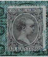 Nice Vintage Used Comunicaciones 15 Centimos Stamp, GOOD COND - COLLECTIBLE - €3,35 EUR