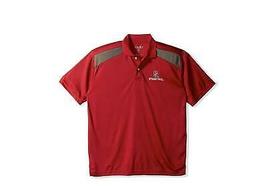 Old Varsity Brand Mens Pieced Poly Polo, Stanford University, Red, Size ... - £23.98 GBP