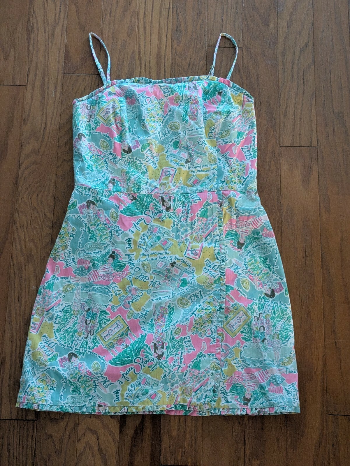 Lilly Pulitzer Jesse Pop Up In The Beginning Short Dress Romper Size 6 Item image 2