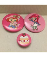 2023 Los Angeles Comic Con Booth 3 Strawberry Shortcake Buttons - €7,74 EUR
