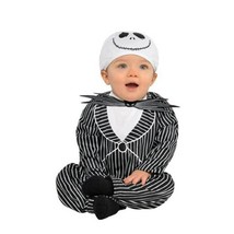 Nightmare Before Christmas Jack Skellington Costume, Infant (6-12 mos) - $18.99