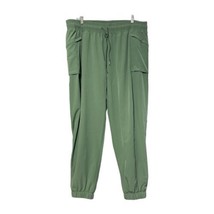 All in Motion Womens Green Elastic Waist Stretch Jogger Woven Pants Size XXL New - £7.82 GBP