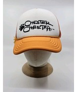Chester Cheetah Aeropostale Orange White Trucker Adjustable Snap Cap Hat - €20,33 EUR