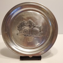 Wilton Columbia Armetale Bucolic View Platter Plate Tray RWP Vintage - £15.92 GBP