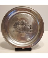 Wilton Columbia Armetale Bucolic View Platter Plate Tray RWP Vintage - $27.41 CAD