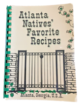 Cookbook Atlanta Georgia GA Natives Favorite Recipes Book 1978 Cooking Vintage - £10.91 GBP