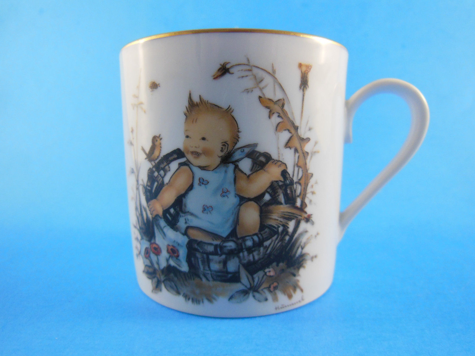 1973 HUMMEL CHILD`S CUP by SCHMID Made in West Germany 2 3/4" - $8.31