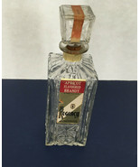 Vintage empty liquor bottle regency apricot brandy glass decanter collec... - $34.65