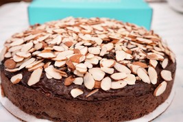 Andy Anand Exquisite 9&quot; Chocolate Almond Cake: Freshly Crafted in Traditional St - £46.58 GBP