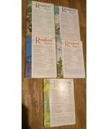 1968 Readers Digest March, April, August, October, And November - $19.63