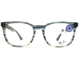 Ray-Ban Boys Eyeglasses Frames RB5369 5750 Clear Blue Brown Gray Horn 52... - $111.98