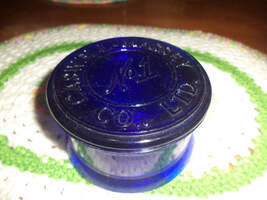 Caswell-Massey Perfume Body Dust Glass Container - $55.00