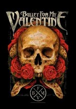 Bullet For My Valentine Poster Flag Serpent Roses - $17.99
