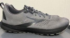 Men’s Size 11.5 - Brooks Revel 4 Grey Black /Pearl Sneaker/ Running Shoe - $912.32 MXN