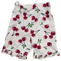 Gymboree Vintage 2001 Cherry Print Ruffle Capri Pants Baby Girl 3-6 Mont... - $21.78