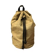 New Men&#39;s Backpack Large Capacity Men Drawstring Backpack Canvas Bucket Bag - £67.22 GBP