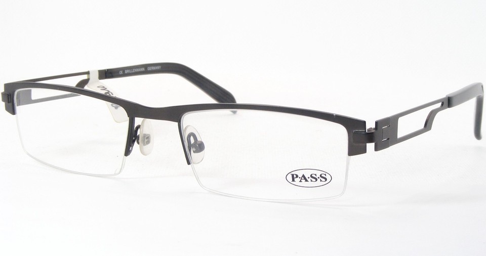 PASS P265 135 Charcoal UNIQUE RARE EYEGLASSES GLASSES FRAME 52-18-140mm ... - $49.50