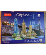 Cubic Fun 3D Puzzle City Line New York City Hobby Puzzle New in Box-123 ... - €22,14 EUR