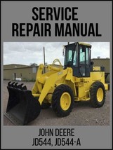 John Deere JD544  JD544-A Loader Service Technical Manual TM1002 USB Drive - £14.15 GBP