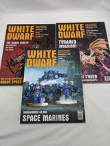 Lot Of (3) Games Workshop White Dwarf Magazines Oct 2012 Sept 2013 Jan 2014 - £30.40 GBP