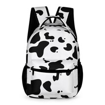Mondxflaur Cow Style Backpacks for School Kids Teen Lightweight 16.2inch - £27.67 GBP