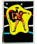 1985 Topps WWF Wrestling Sticker #18 Rene Goulet & SD Jones - Near Mint