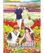 Fruits Basket Collection Anime DVD Complete Season 1-3 The Movie English... - $80.93 CAD