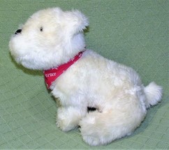 American Girl Place Coconut Dog 12&quot; Plush Stuffed Animal Puppy Red Bandana Toy - £9.05 GBP