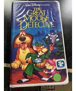 Walt Disney Classic Black Diamond The Great Mouse Detective VHS Classics... - $18.28 CAD