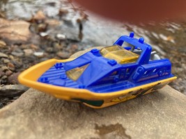 Matchbox Rescue Boat Toy SpongeBob SquarePants 2000 Loose Diecast - $3.99