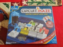 ThinkFun Circuit Maze Electric Current Logic Game STEM Toy Circuitry New... - $38.99