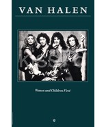 VAN HALEN 18 x 28 &quot;Women And Children First&quot; RP Promo Poster - Classic Rock - $40.00