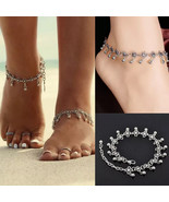 Sexy Beach Summer Bells Ankle Bracelets Women Style Chain Beach Belly Dance - $13.98