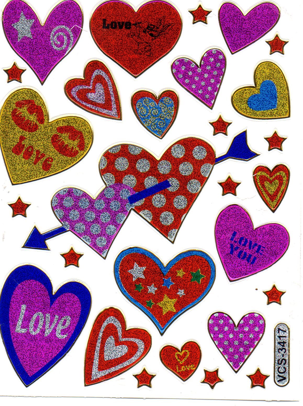 A494 Heart Love Kids Kindergarten Sticker Decal Size 13x10 cm / 5x4 inch... - $2.49