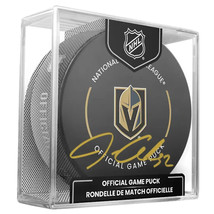 Jonathan Quick Autographed Vegas Golden Knights Authentic Puck Signed IGM COA - $84.96