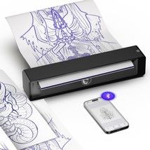 Wormhole Tattoo Stencil Printer Wireless Bluetooth 2,500Mah Battery, Dar... - $82.99