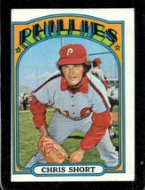 1972 Topps #665 Chris Short Vg+ Phillies *X34870 - £16.64 GBP